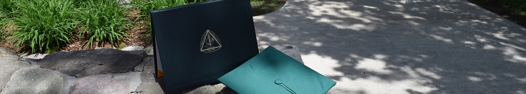 Diploma and cap