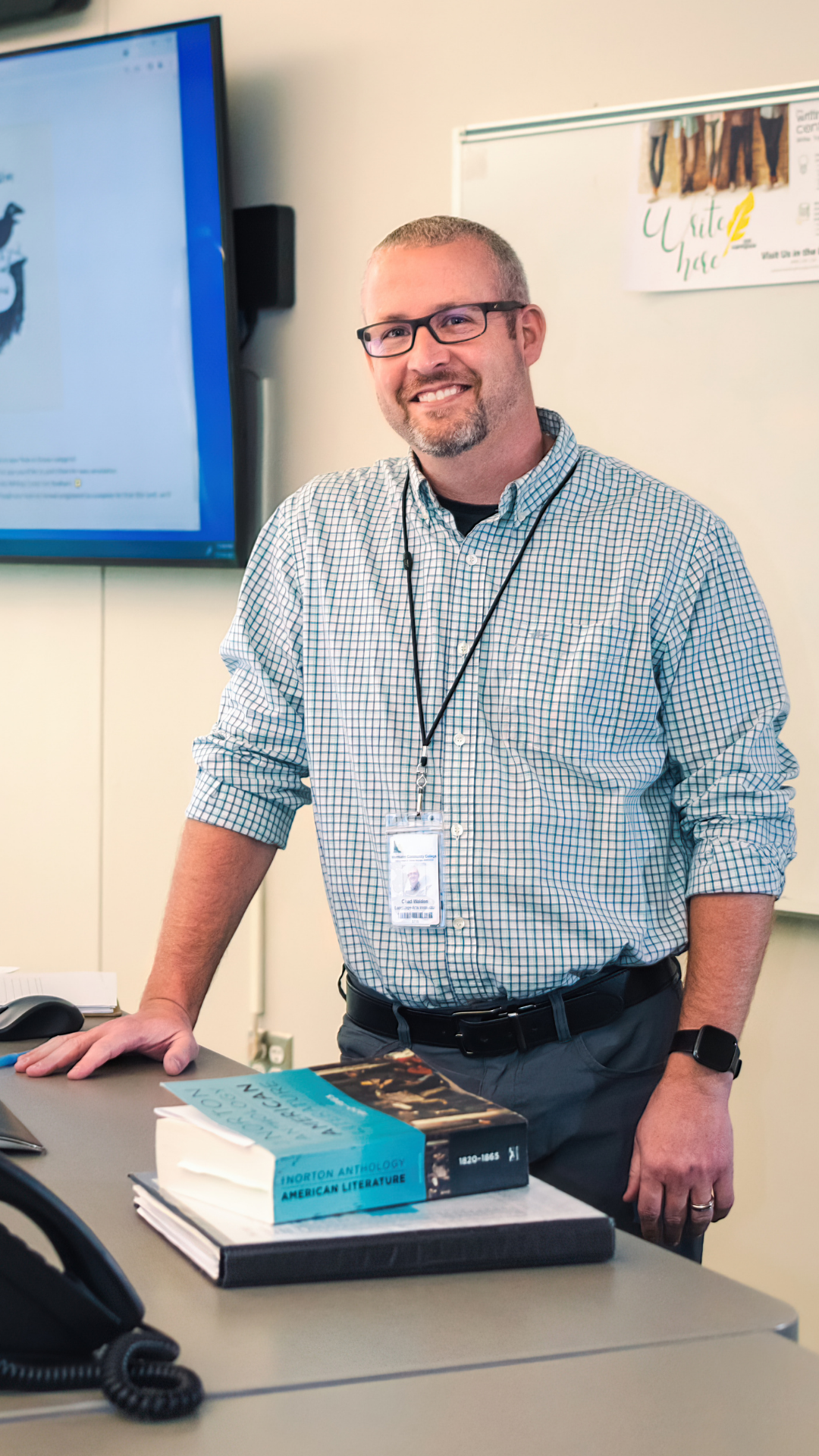 Language Arts Instructor Chad Walden, M.A.