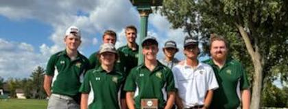 Team photo of the MCC golfers at Delta College Invitational.