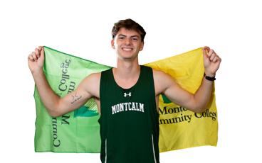MCC cross country student athlete Jeryn Frisbie