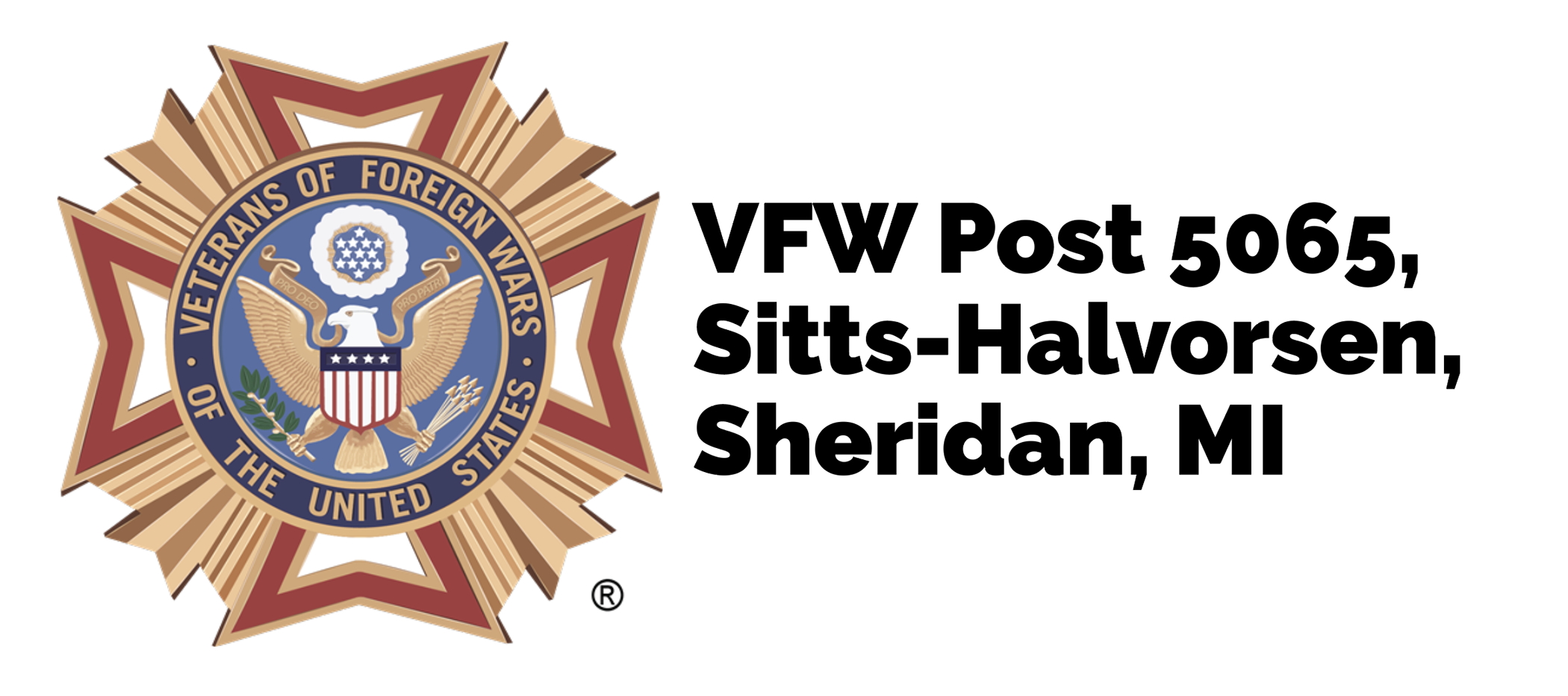 Sheridan VFW Post 5065 Sitts Halvorsen Logo