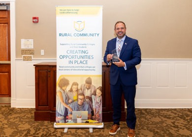 MCC President Dr. Bradley J. Barrick Receives 2026 RCCA Rising Star Award
